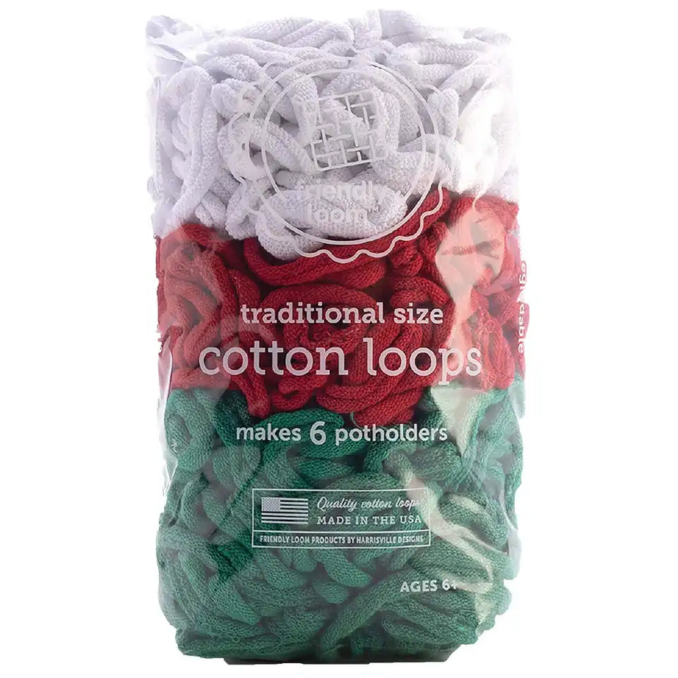 Friendly Loom Potholder Loom Lotta Loops Refills Craft Kit