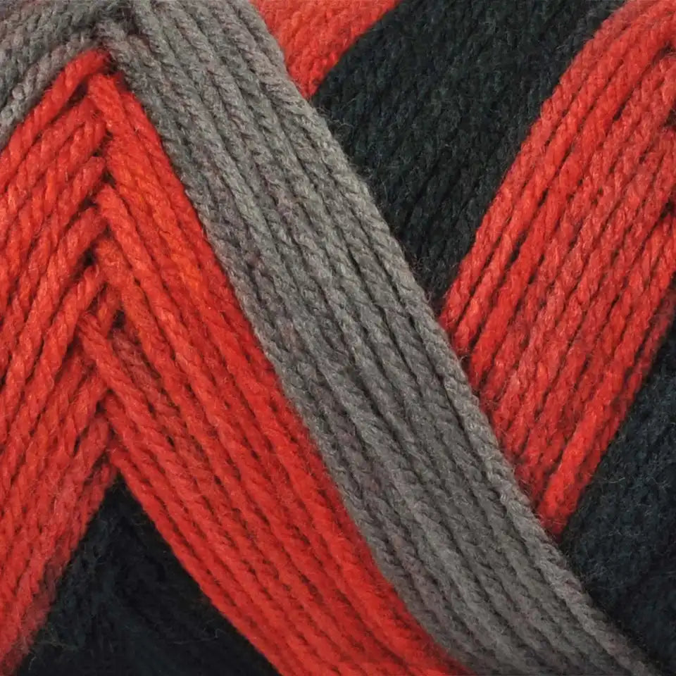 Herrschners Spellbound Stripes Throw Crochet Kit