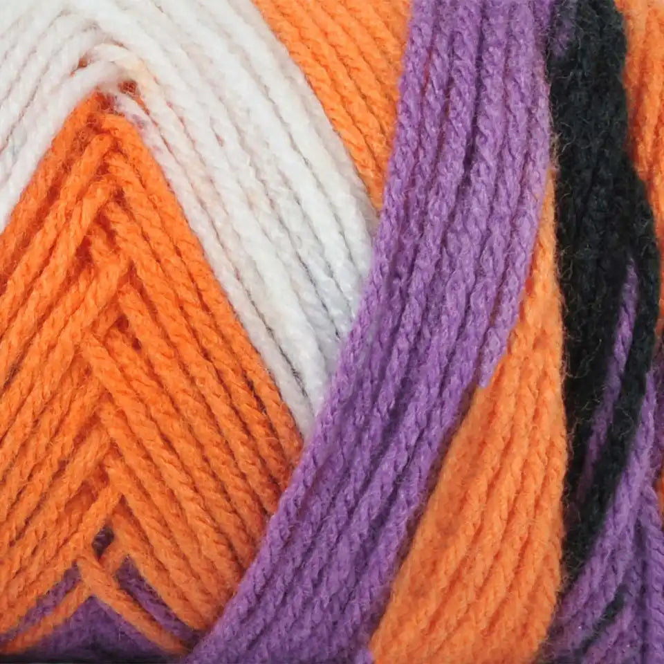 Herrschners Spellbound Stripes Throw Crochet Kit