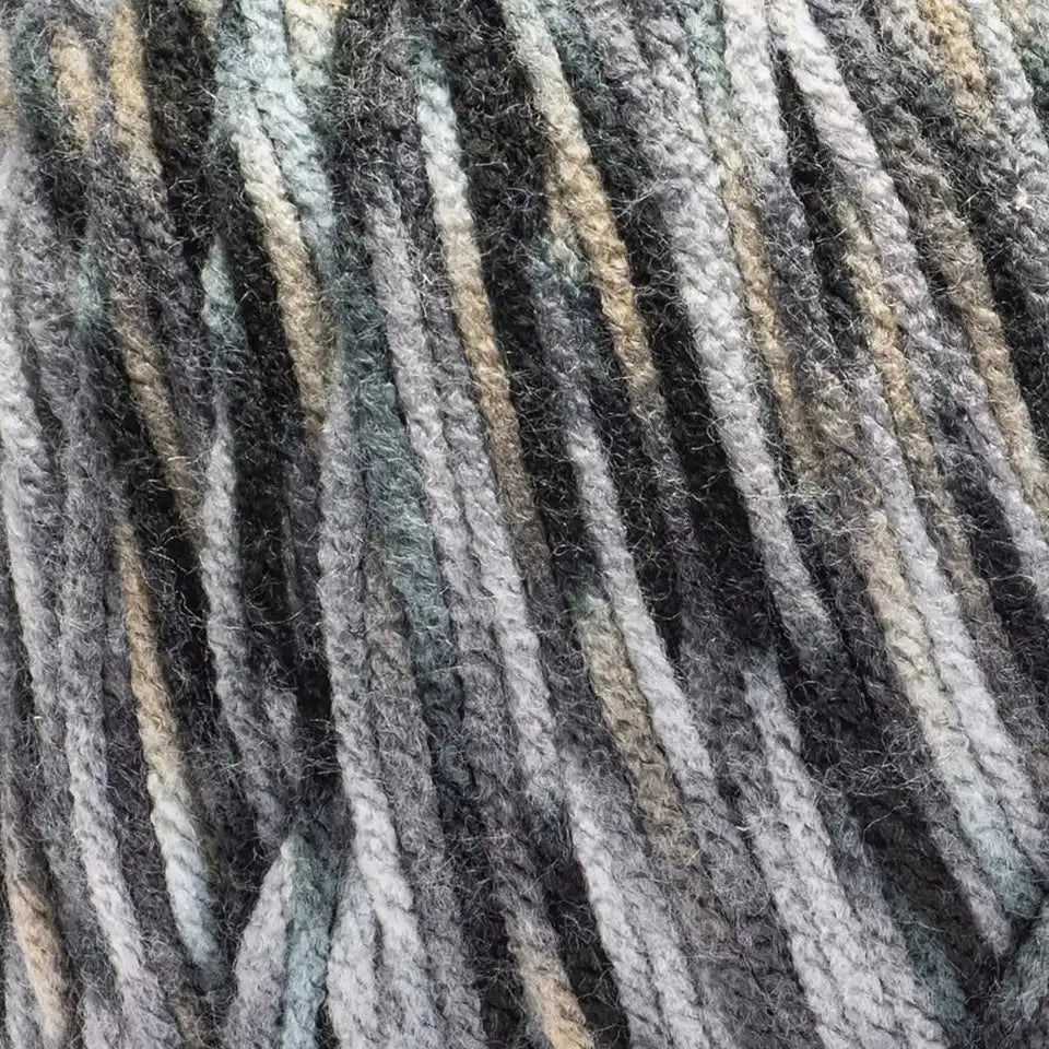 Red Heart Flowing Texture Blanket Crochet Kit