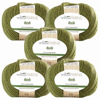 Willow Yarns Dusk-Bag of 5 Yarn Pack