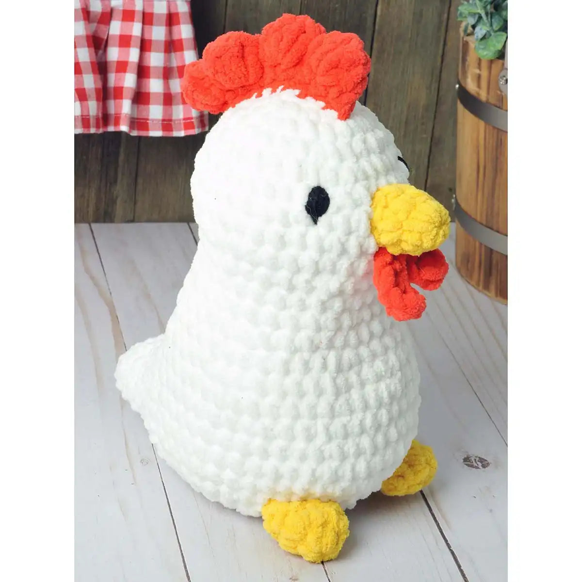 Herrschners Charlie Chicken Crochet Pattern Download