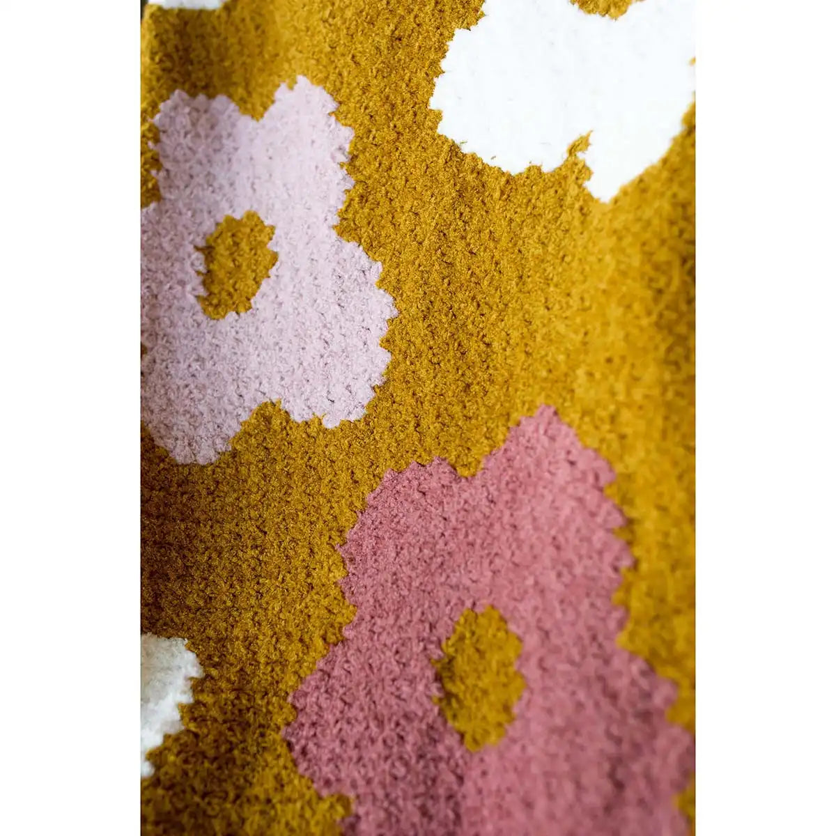 Lion Brand Flower Power C2C Blanket Crochet Pattern Free Download