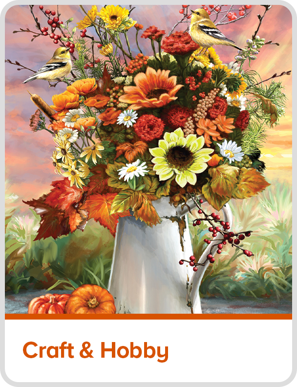 Craft & Hobby fall florals