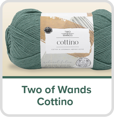Two of Wands Cottino yarn
