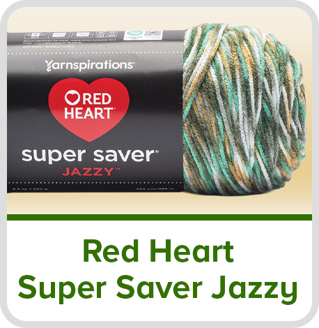 Red Heart Super Saver Jazzy yarn